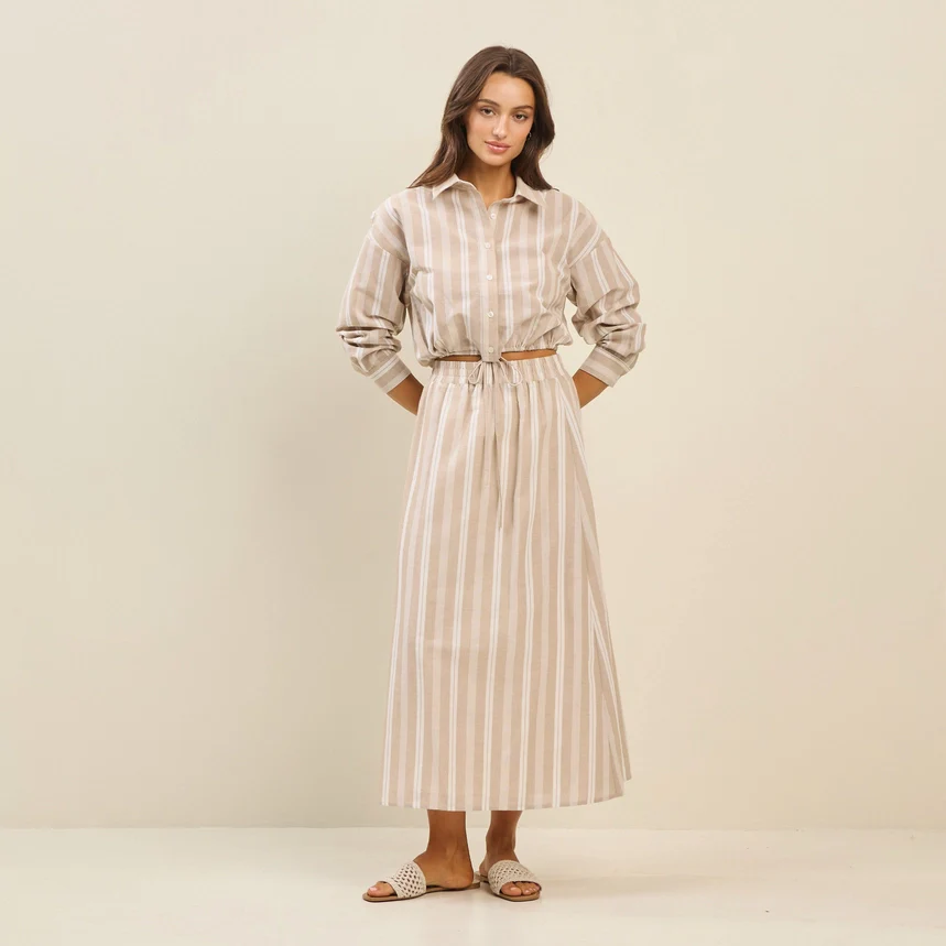 Effortless Striped Set - Image 4