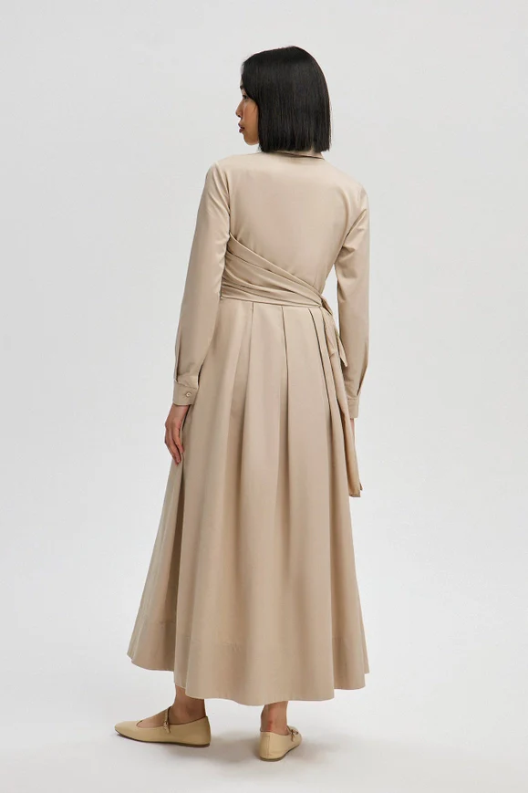 Timeless Maxi Shirt Dress - Image 3