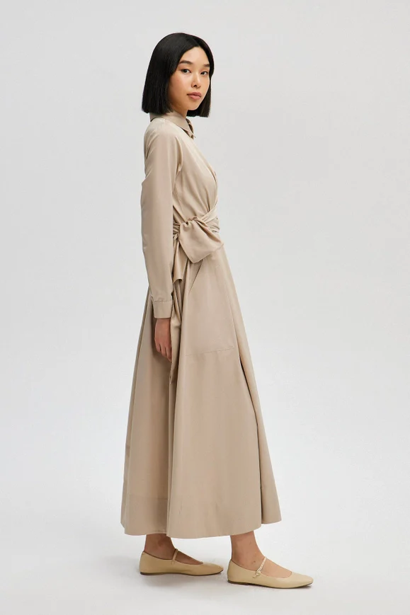 Timeless Maxi Shirt Dress - Image 4