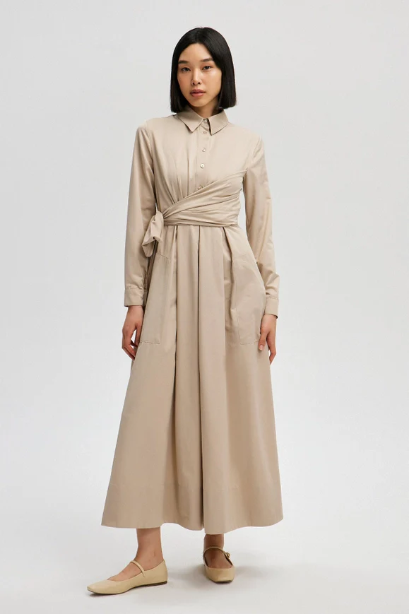 Timeless Maxi Shirt Dress - Image 5