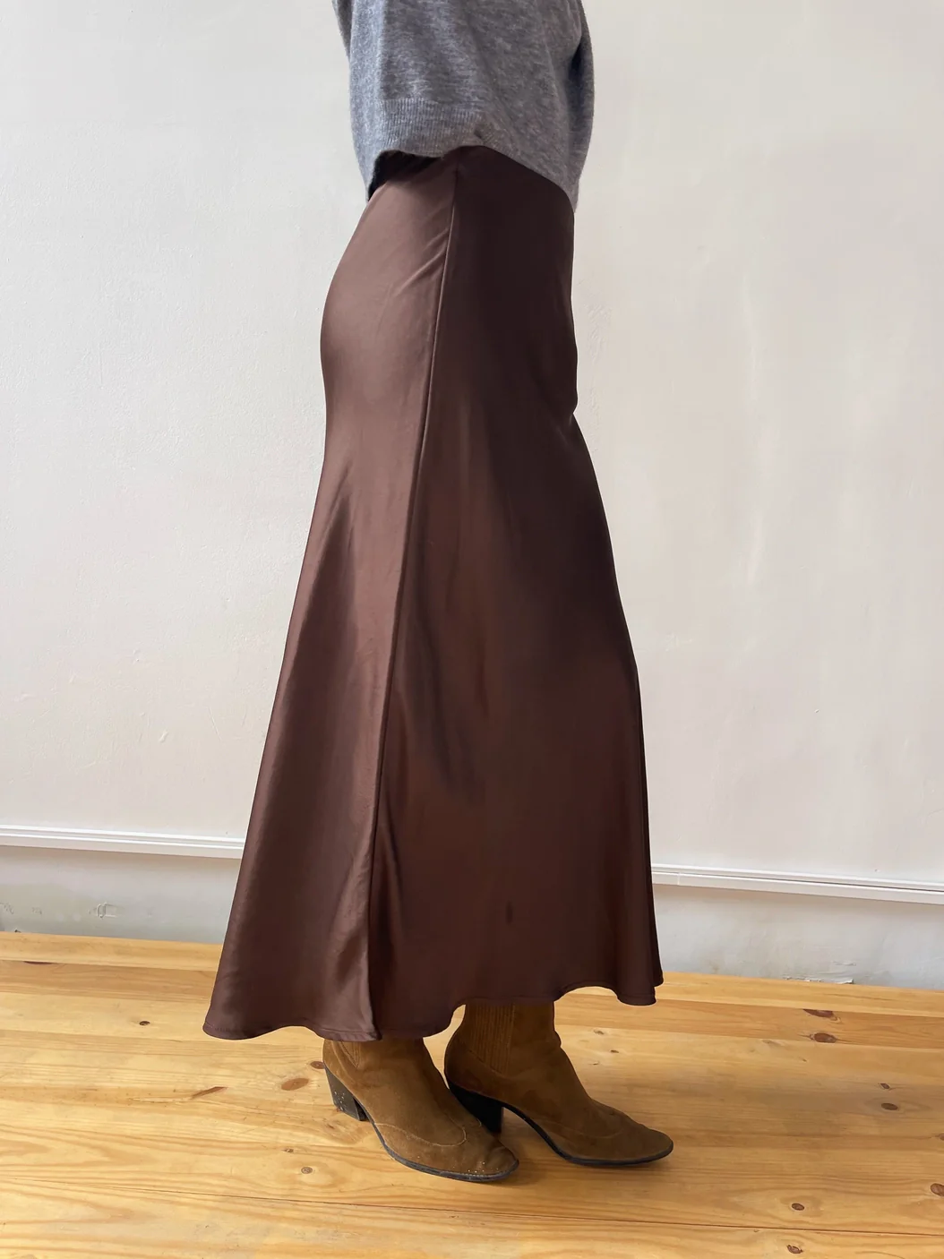 Like Butter Maxi Slip Skirt - Image 4