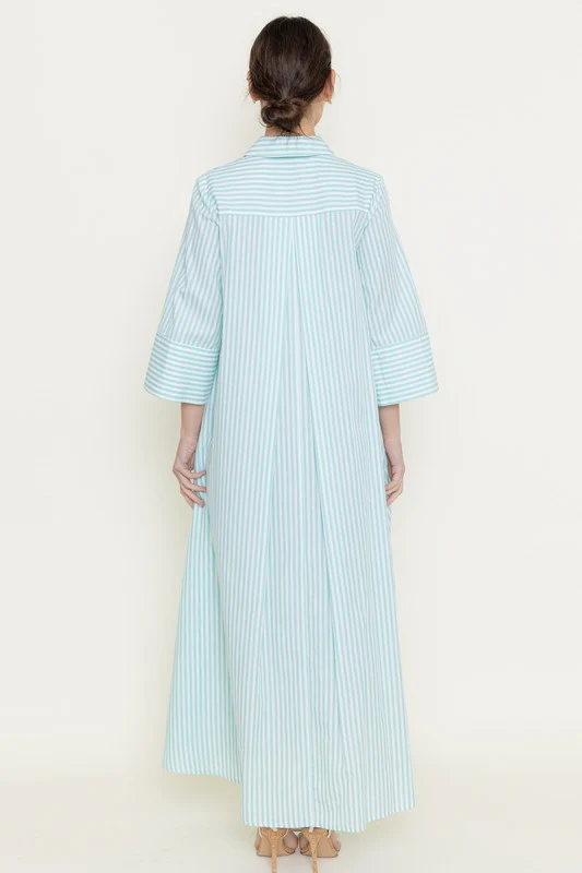Getaway Striped Maxi Dress - Image 5