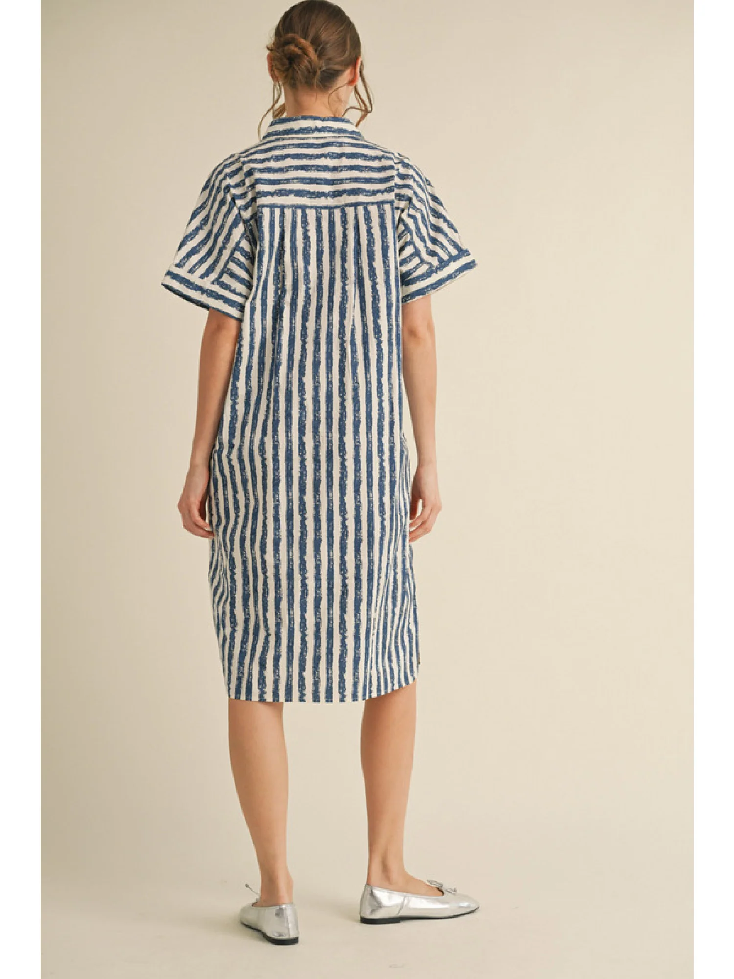 Clara Striped Dress - Image 3