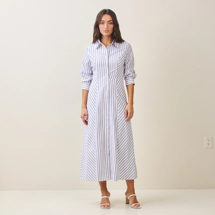 The Madison Stripe Dress