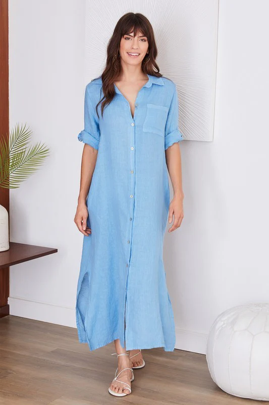 Sweet Escape Linen Dress - Image 4