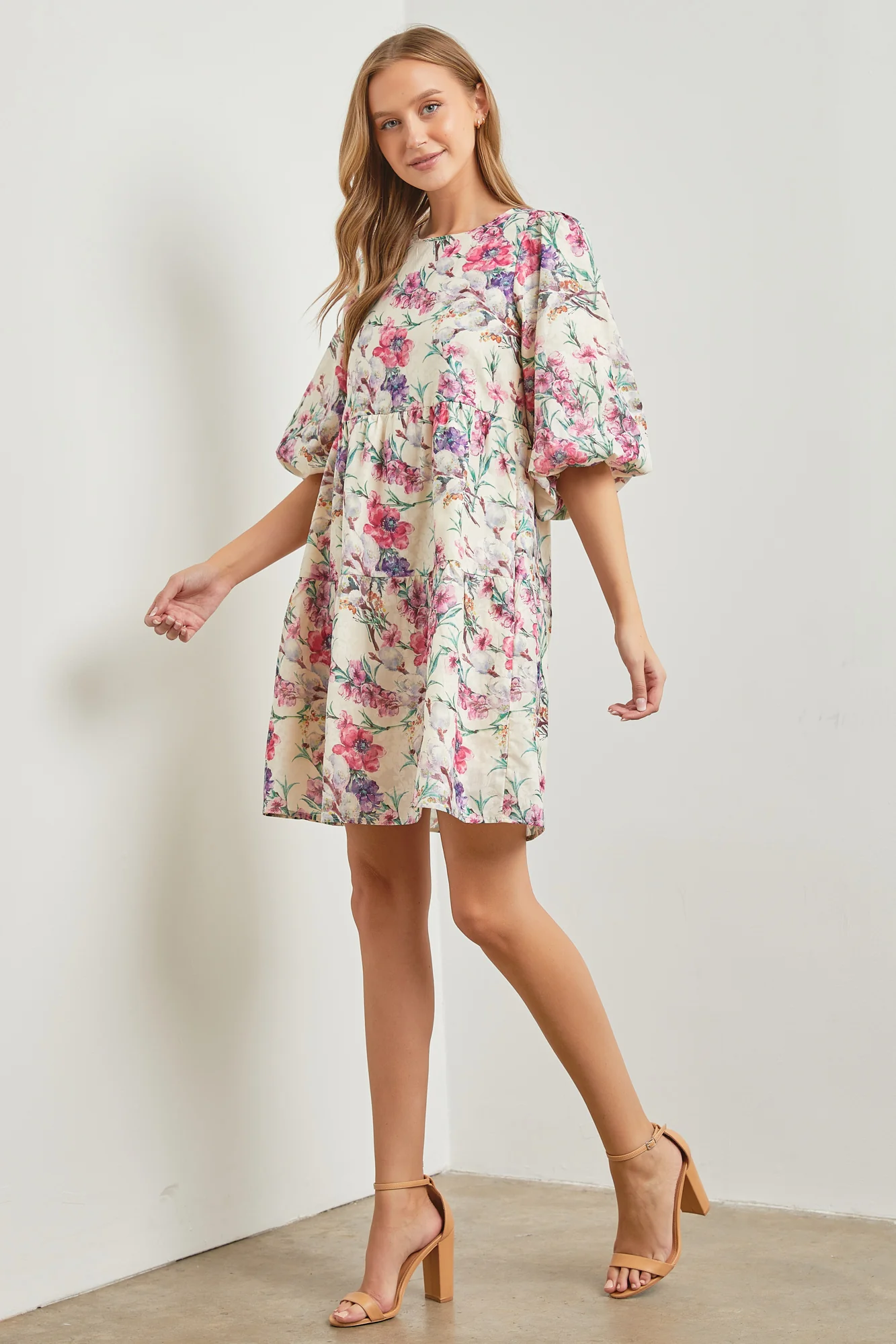 Thank Me Later Floral Dress