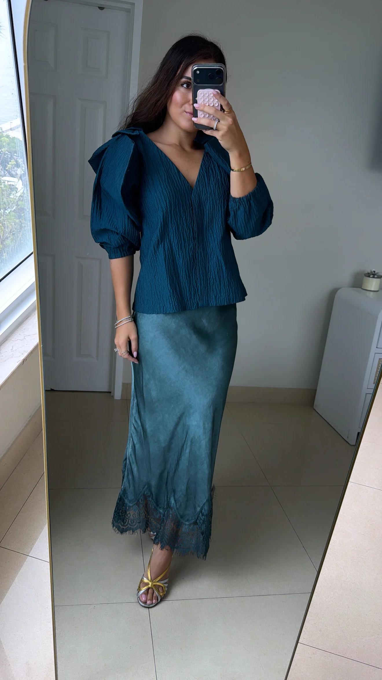 The Enchanted Lace Maxi Skirt - Image 12
