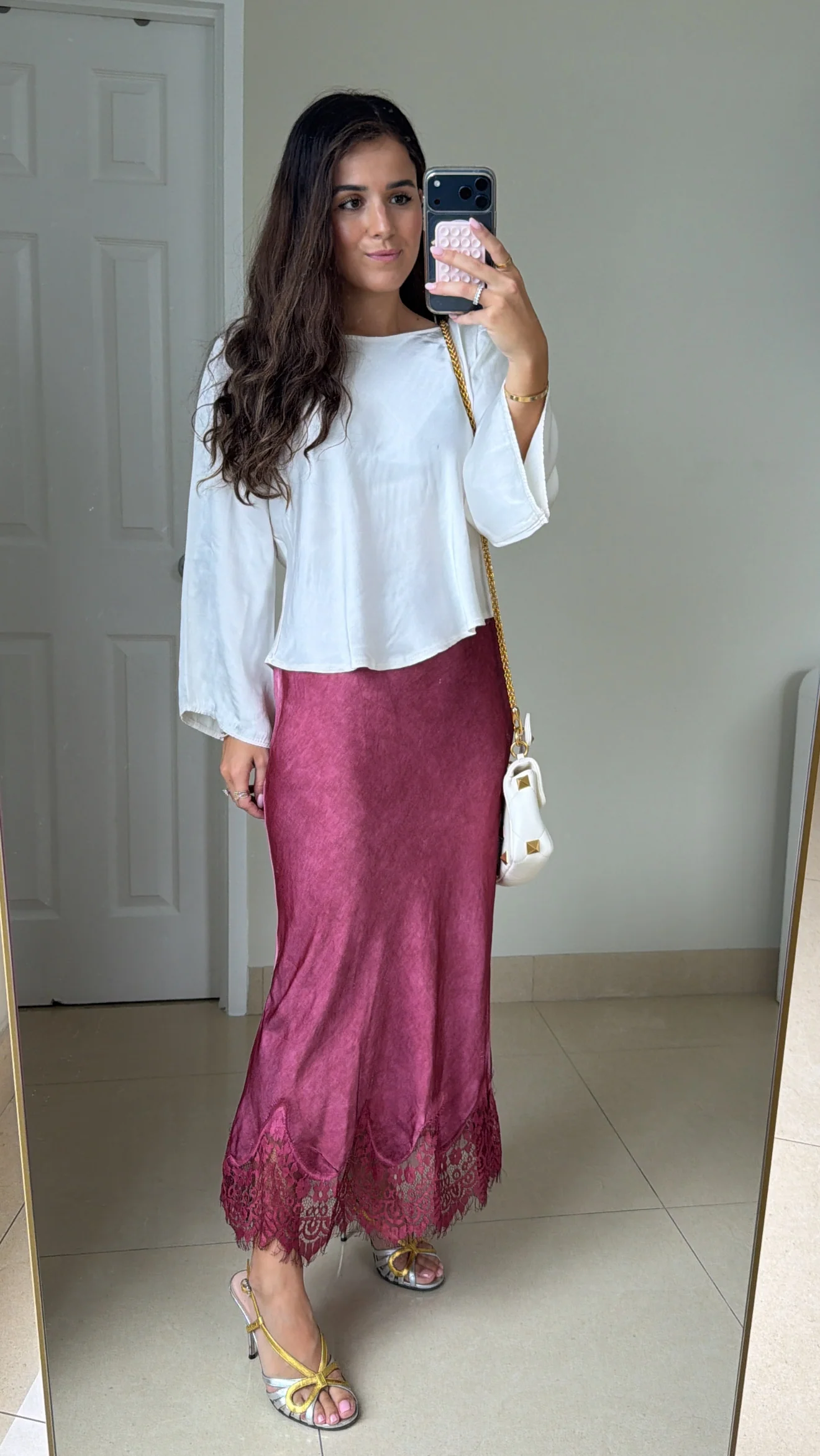 The Enchanted Lace Maxi Skirt - Image 6
