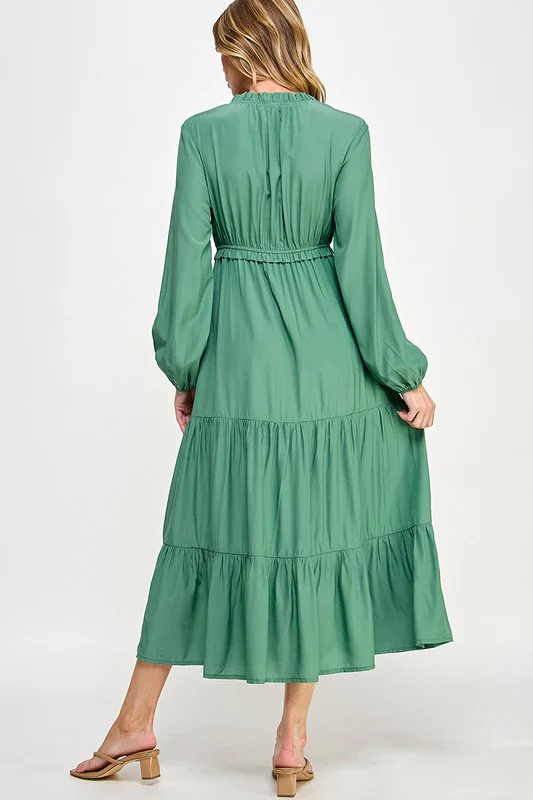 Solved It Tiered Dress - Image 4