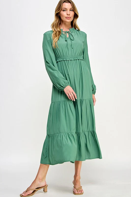 Solved It Tiered Dress - Image 7
