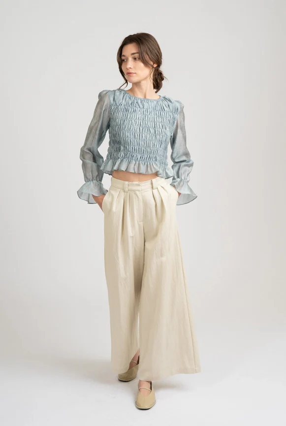Serene Smocked Top - Image 3