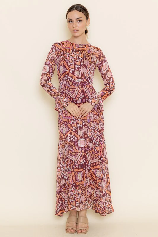 Tribal Maxi Dress - Image 5