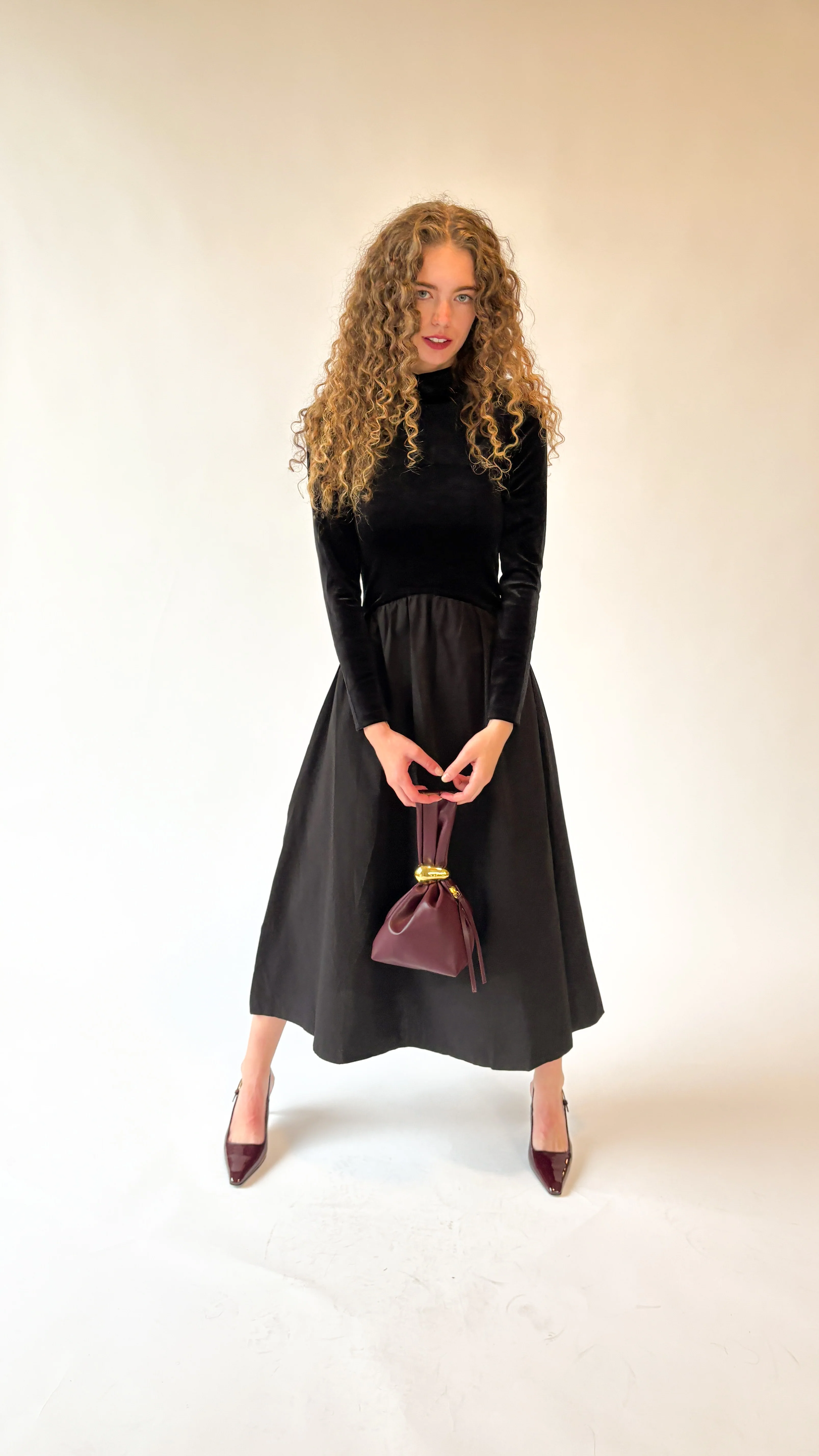 Divina Velvet Maxi Dress - Image 6