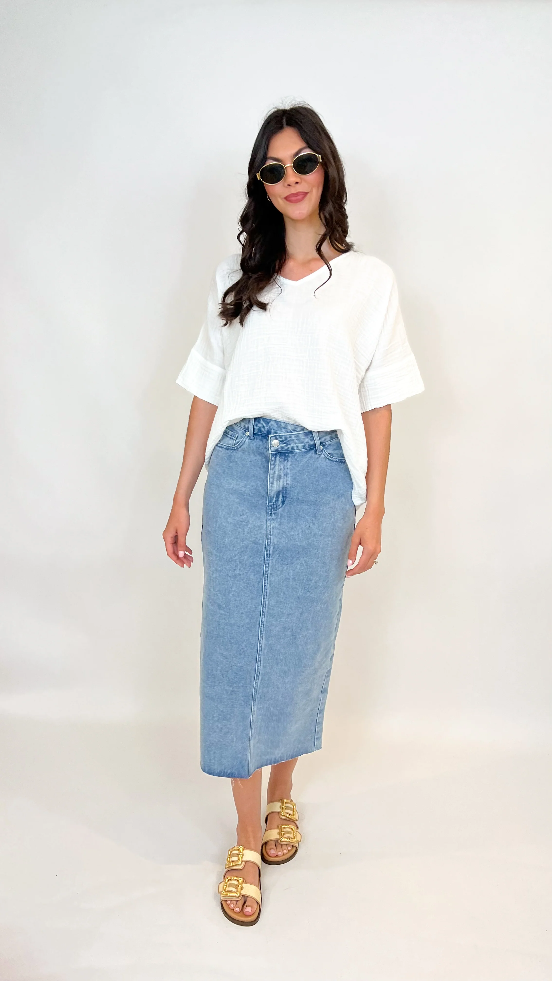 Deal Breaker Gauze Top - Image 3