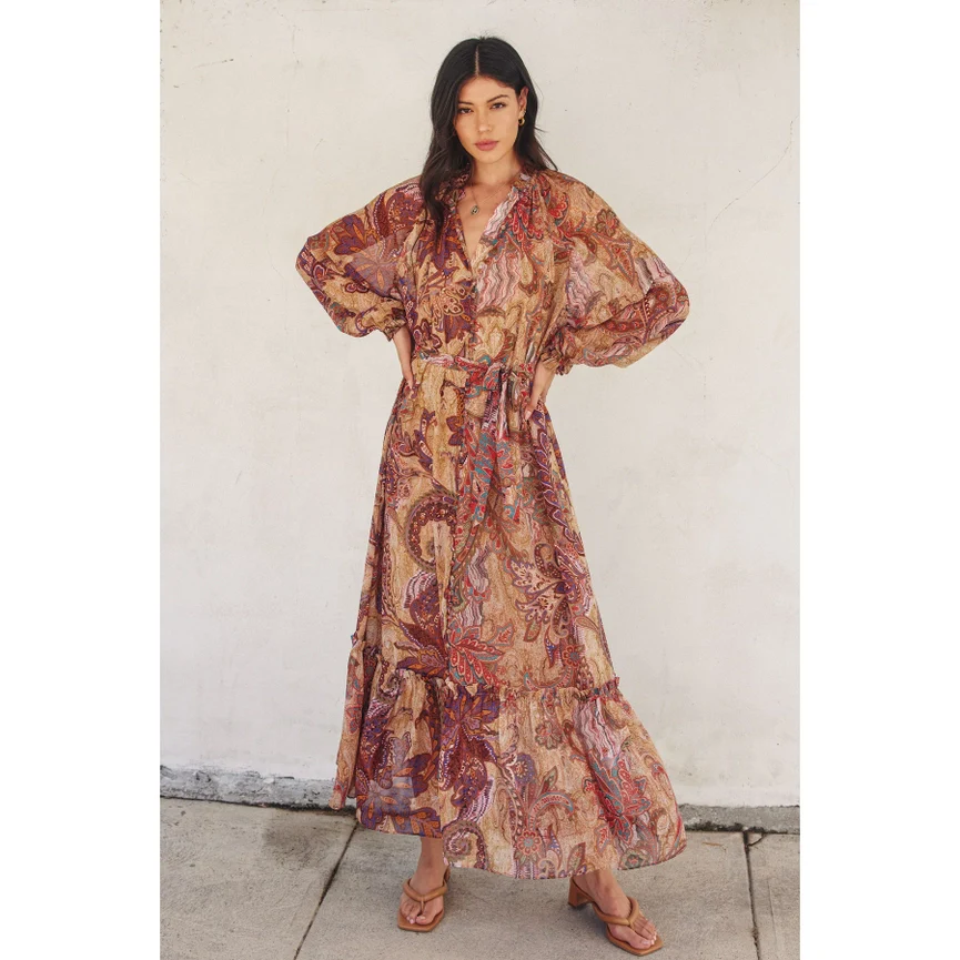 Wishing Paisley Dress - Image 5