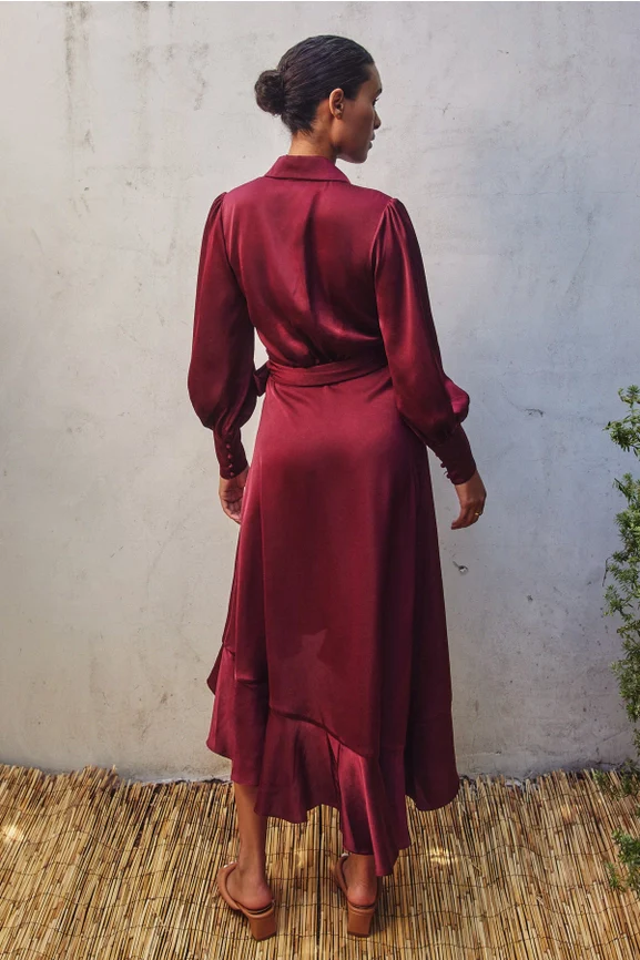 Elizabeth Wrap Dress - Image 15