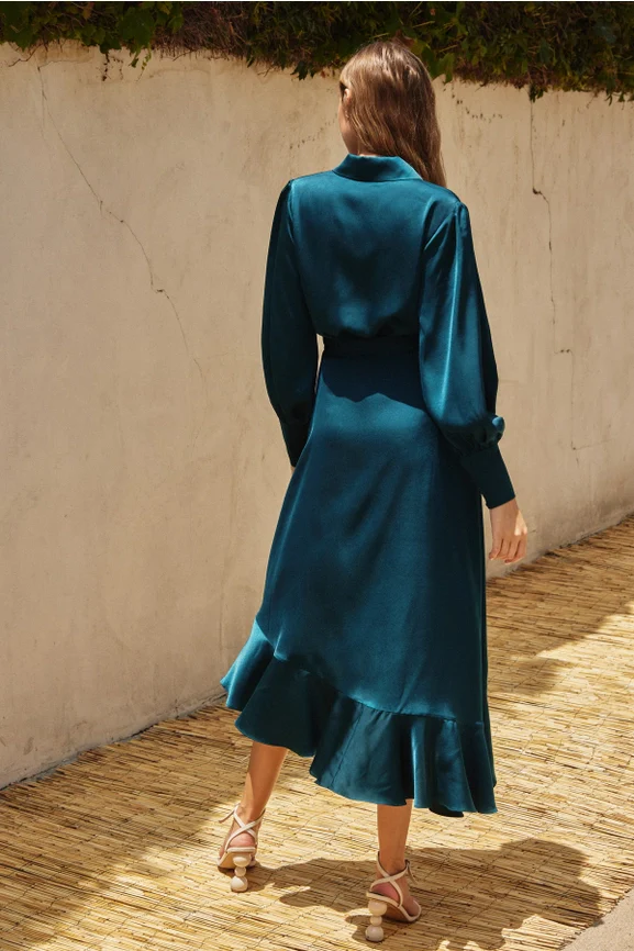 Elizabeth Wrap Dress - Image 20