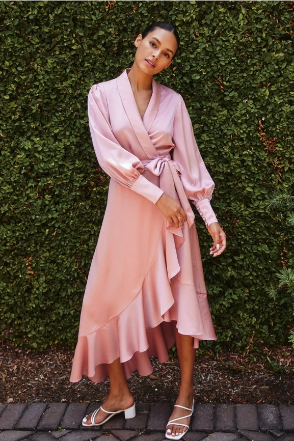 Elizabeth Wrap Dress - Image 22