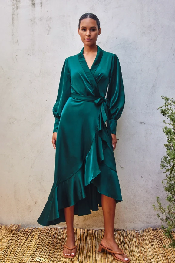 Elizabeth Wrap Dress - Image 6