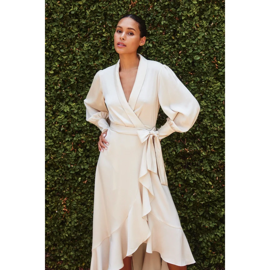 Elizabeth Wrap Dress - Image 7