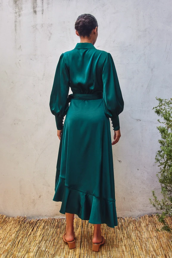 Elizabeth Wrap Dress - Image 9